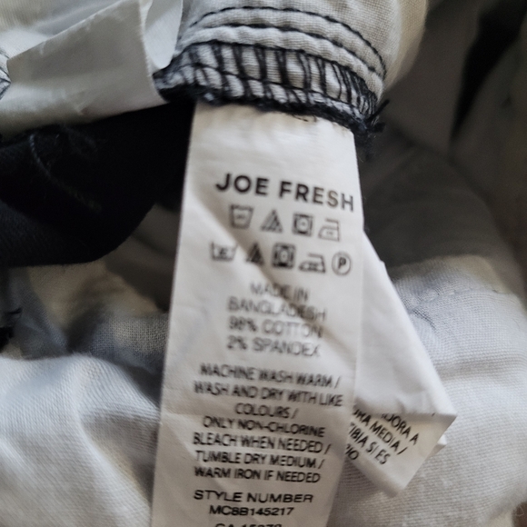 Joe Fresh Slim Straight Mens Pants Size 36/30 - Picture 5 of 5